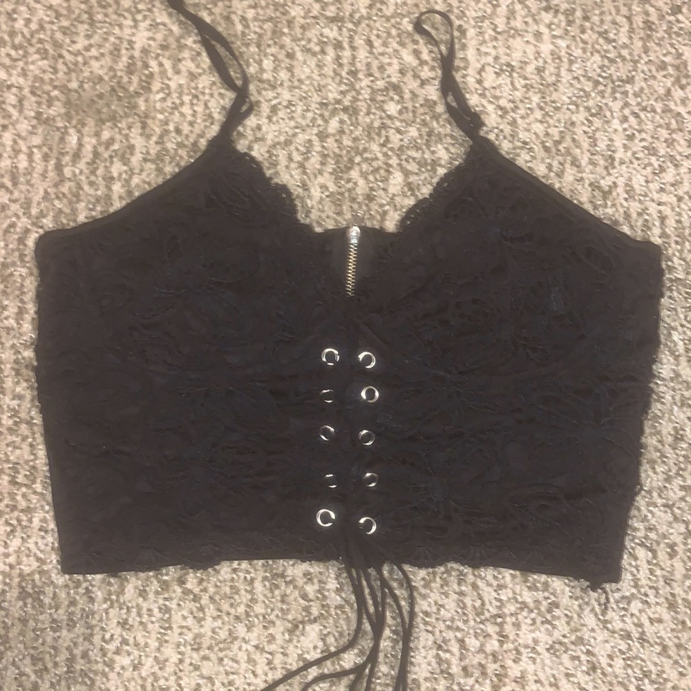 Cropped corset